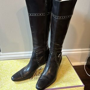 Brighton size 9N black and brown boots